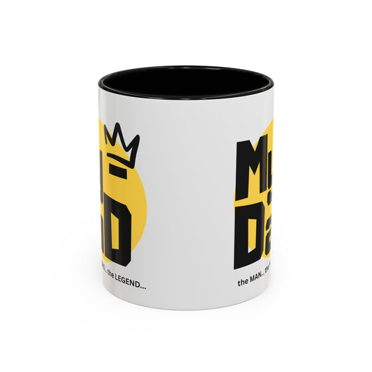 My Dad Coffee Mug – The Man, The Hero, The Legend – Perfect Gift for Father's Day