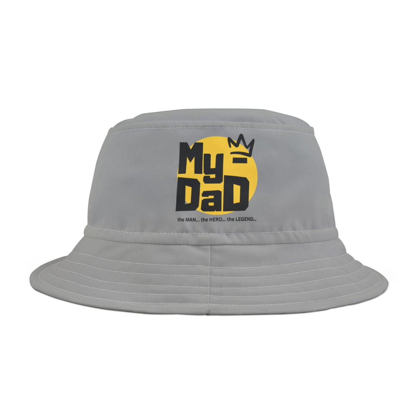 My Dad Bucket Hat - The Man, The Hero, The Legend - Perfect Father's Day Gift