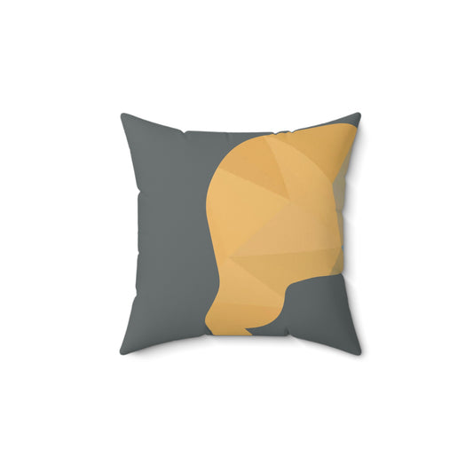 Spun Polyester Square Pillow