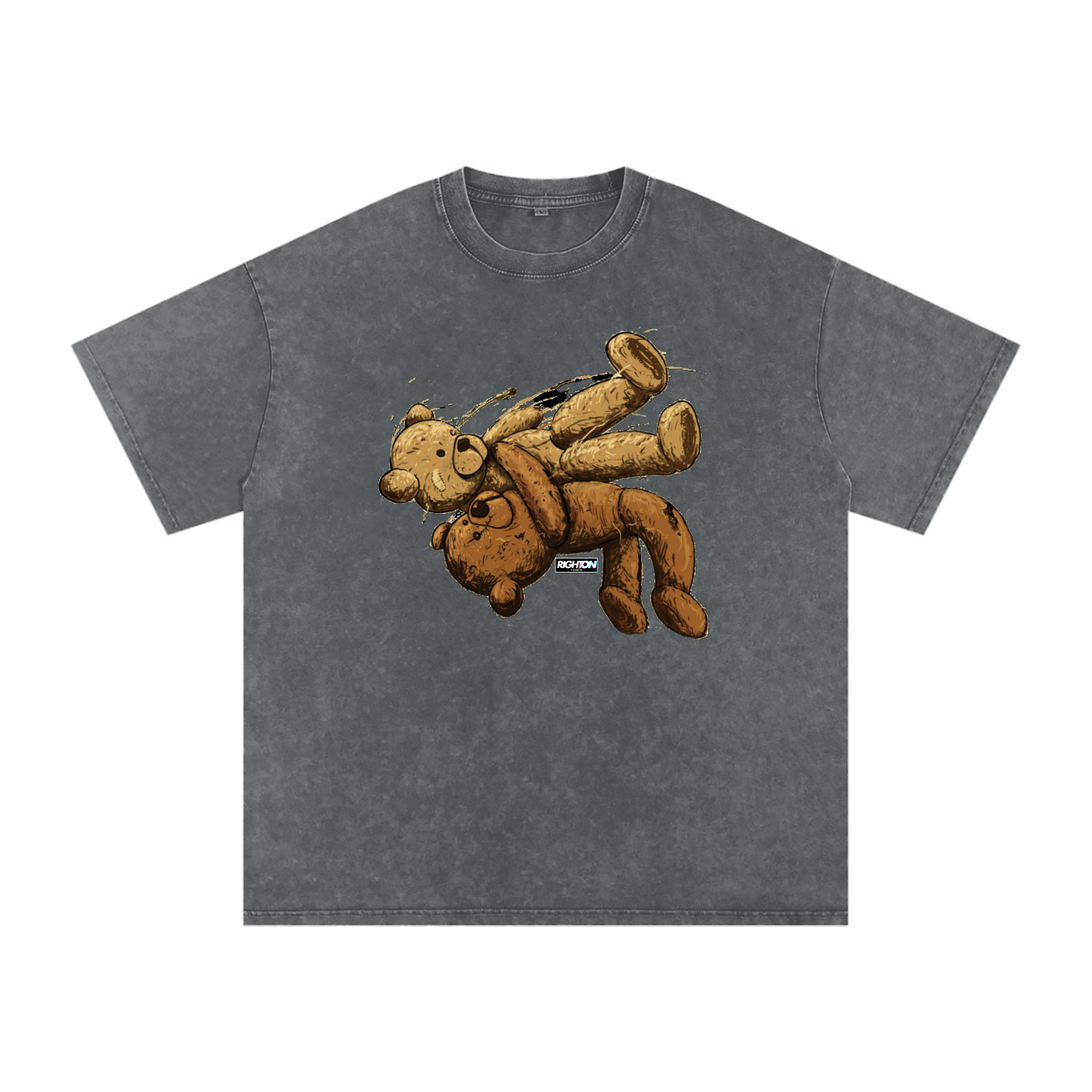 Acid Wash Oversize T-Shirt - 250 GSM