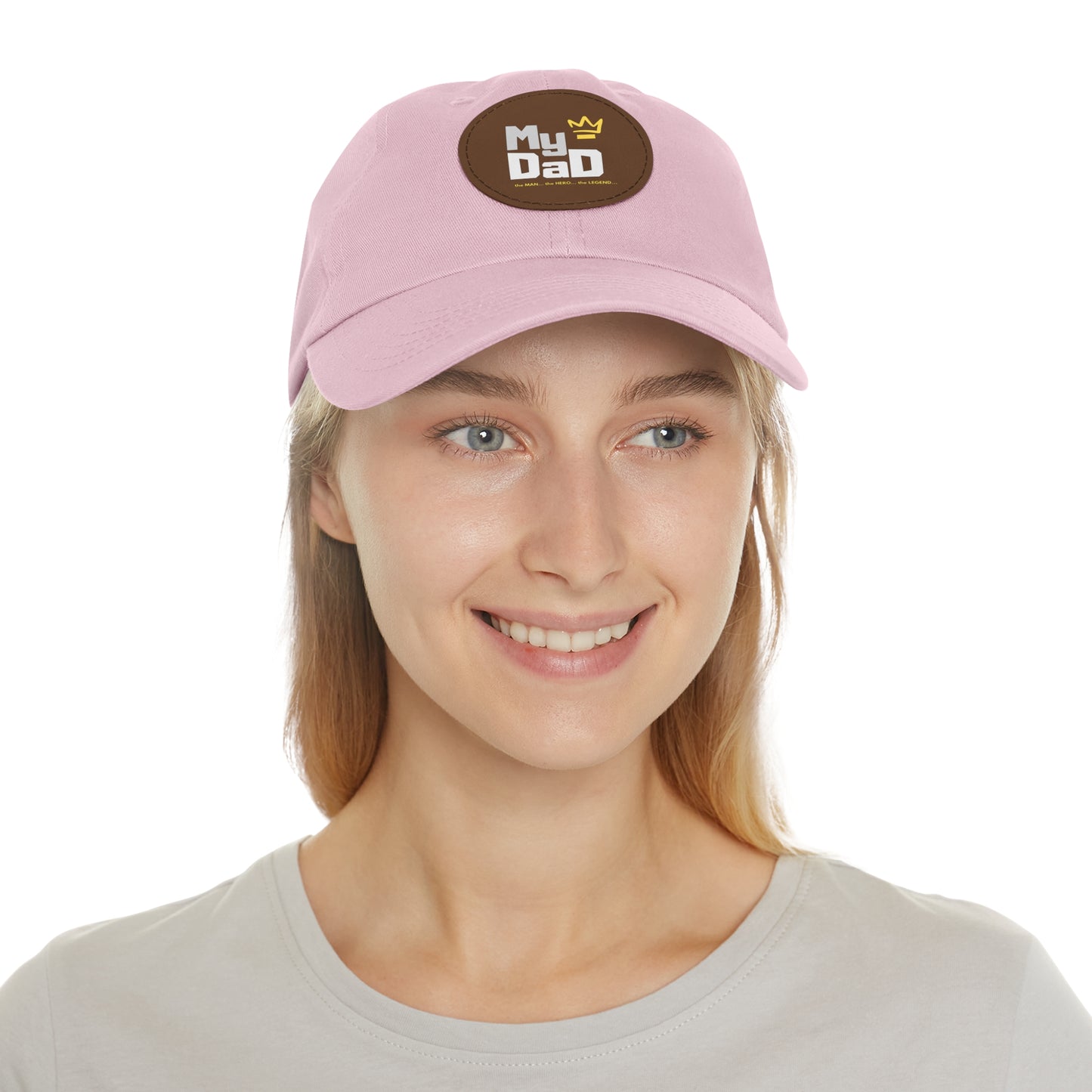 Stylish Dad Hat with Leather Patch - Perfect Gift for Father's Day