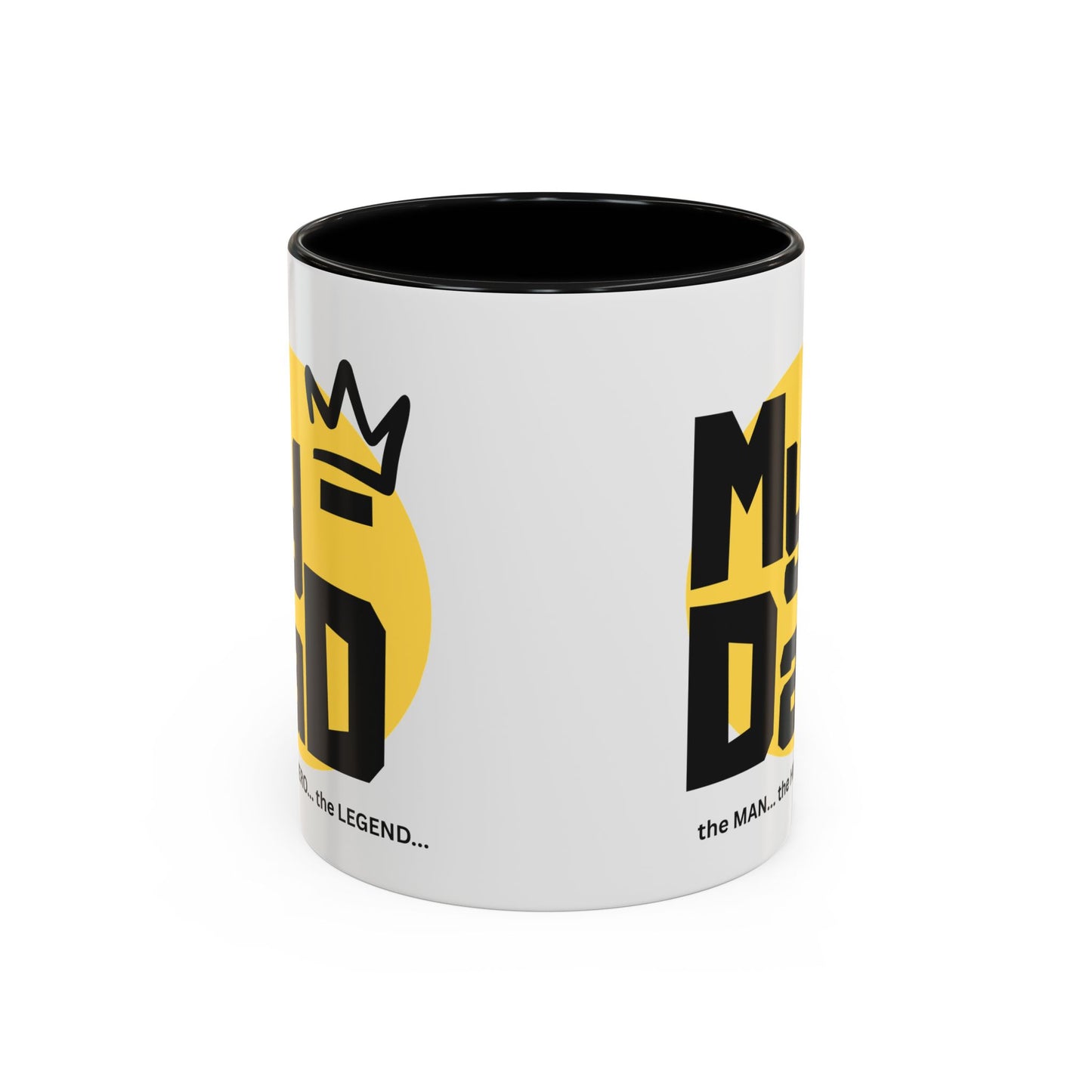 My Dad Coffee Mug – The Man, The Hero, The Legend – Perfect Gift for Father's Day