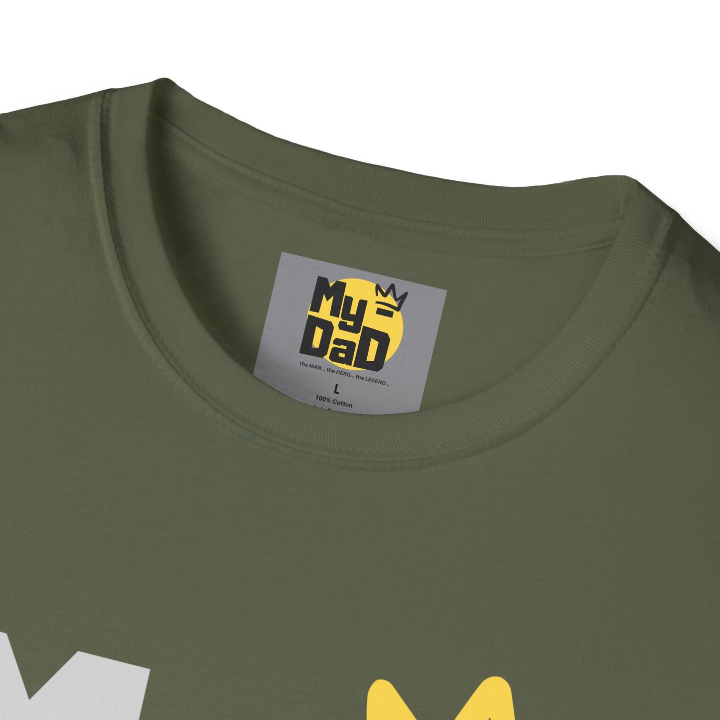 My Hero Unisex Softstyle T-Shirt - Perfect Gift for Dads, Birthdays, and Celebrations