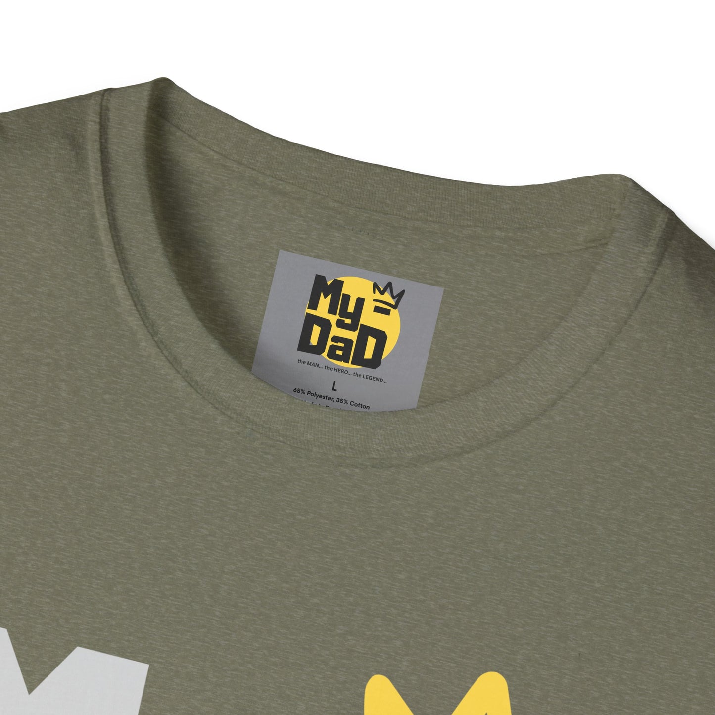 My Hero Unisex Softstyle T-Shirt - Perfect Gift for Dads, Birthdays, and Celebrations