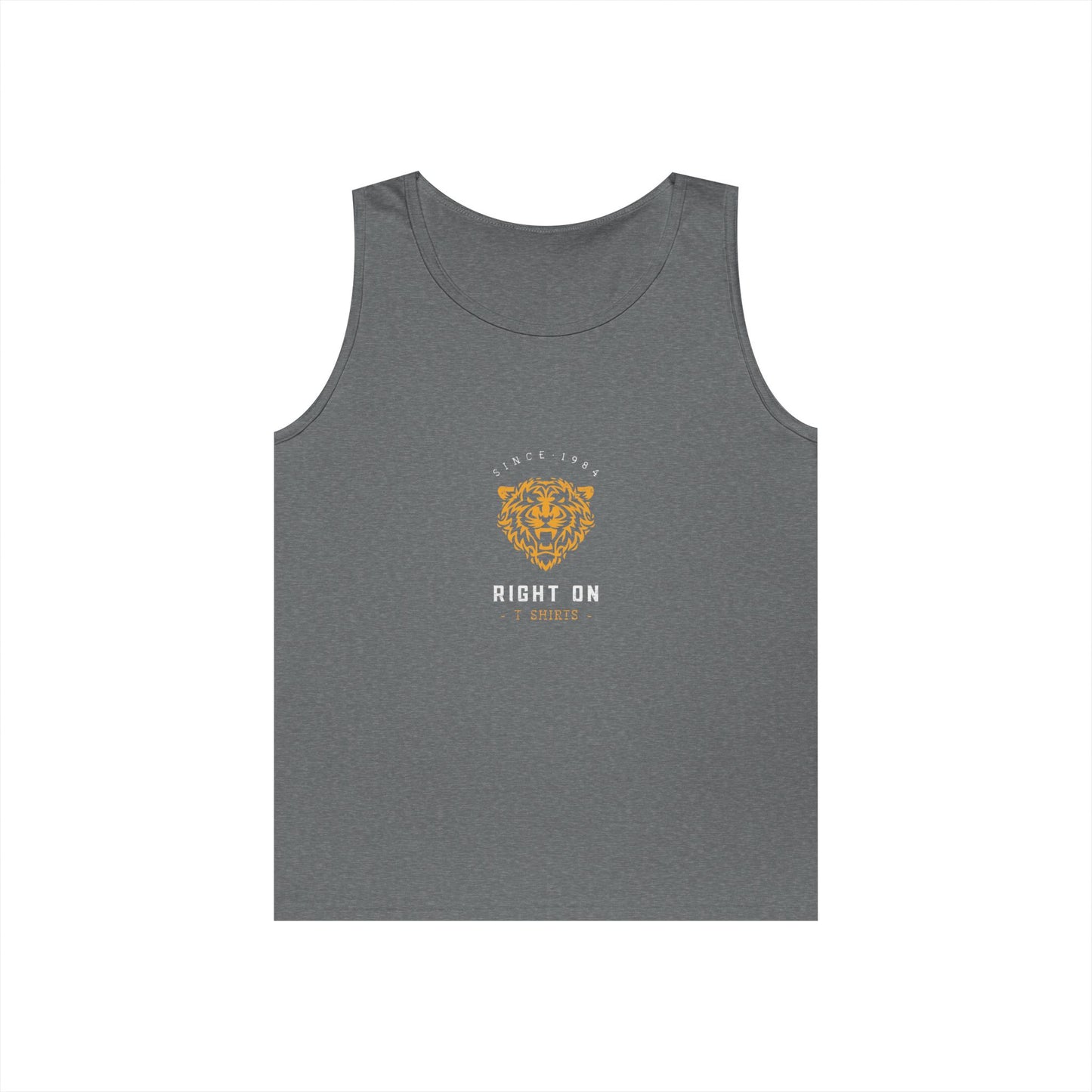 Stylish Tiger Graphic Tank Top for Men & Women, Casual Summer Wear, Gift for Animal Lovers, Cute and Trendy Shirt