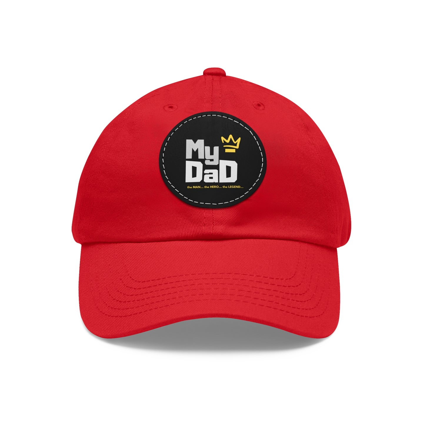 Stylish Dad Hat with Leather Patch - Perfect Gift for Father's Day