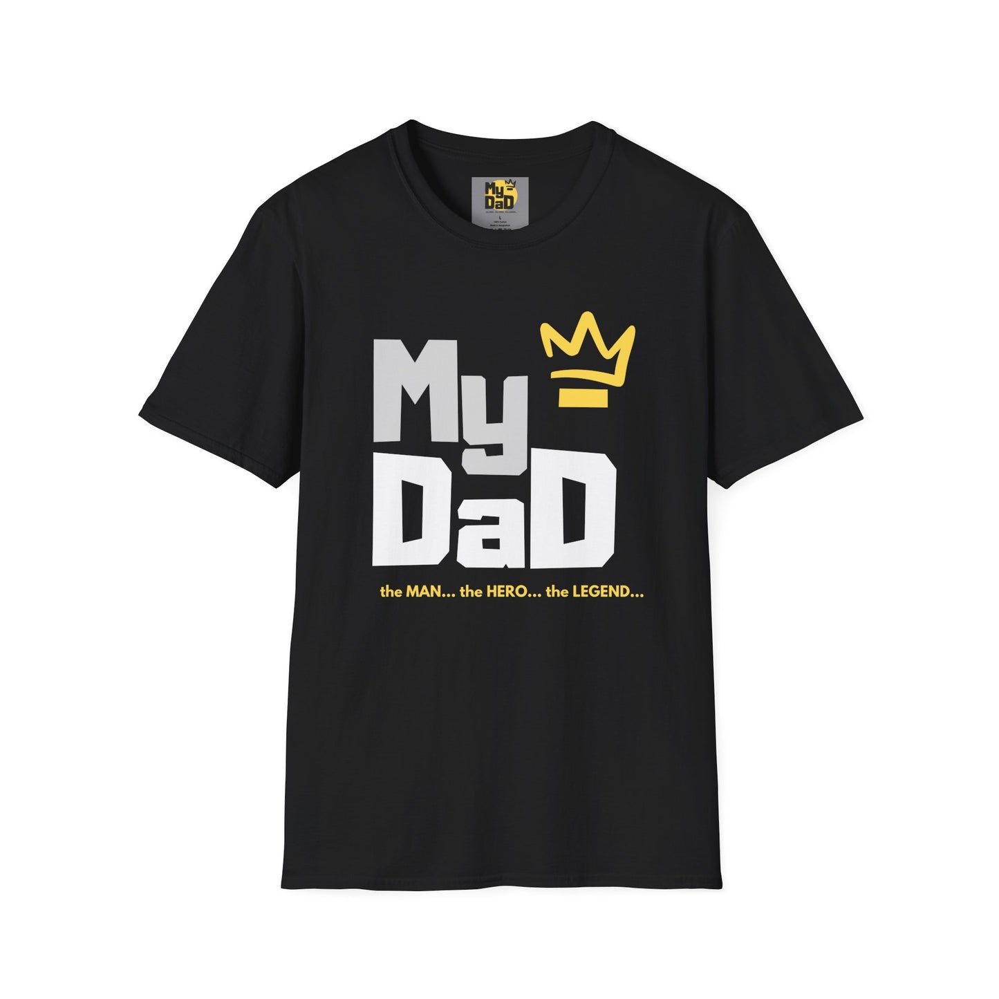 My Hero Unisex Softstyle T-Shirt - Perfect Gift for Dads, Birthdays, and Celebrations
