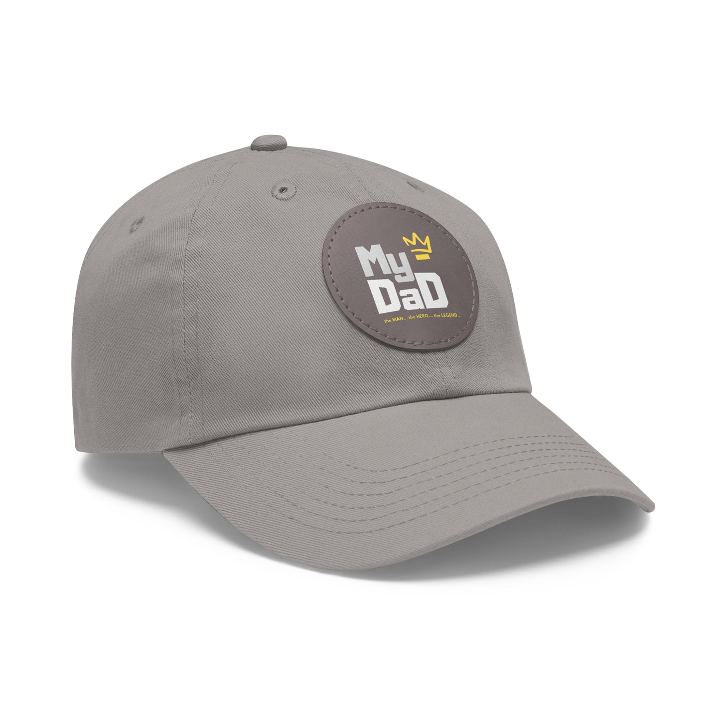 Stylish Dad Hat with Leather Patch - Perfect Gift for Father's Day