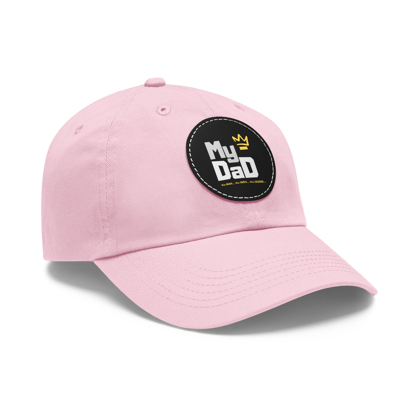 Stylish Dad Hat with Leather Patch - Perfect Gift for Father's Day