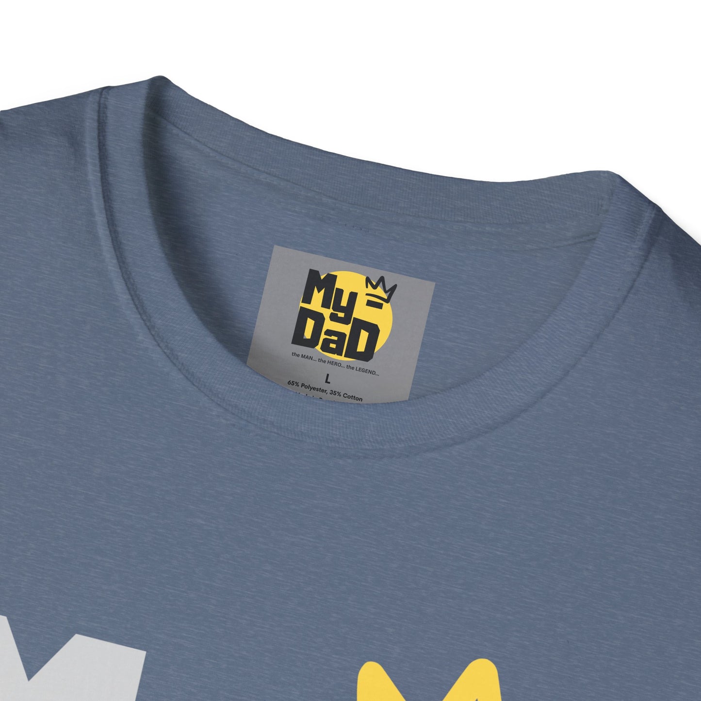 My Hero Unisex Softstyle T-Shirt - Perfect Gift for Dads, Birthdays, and Celebrations