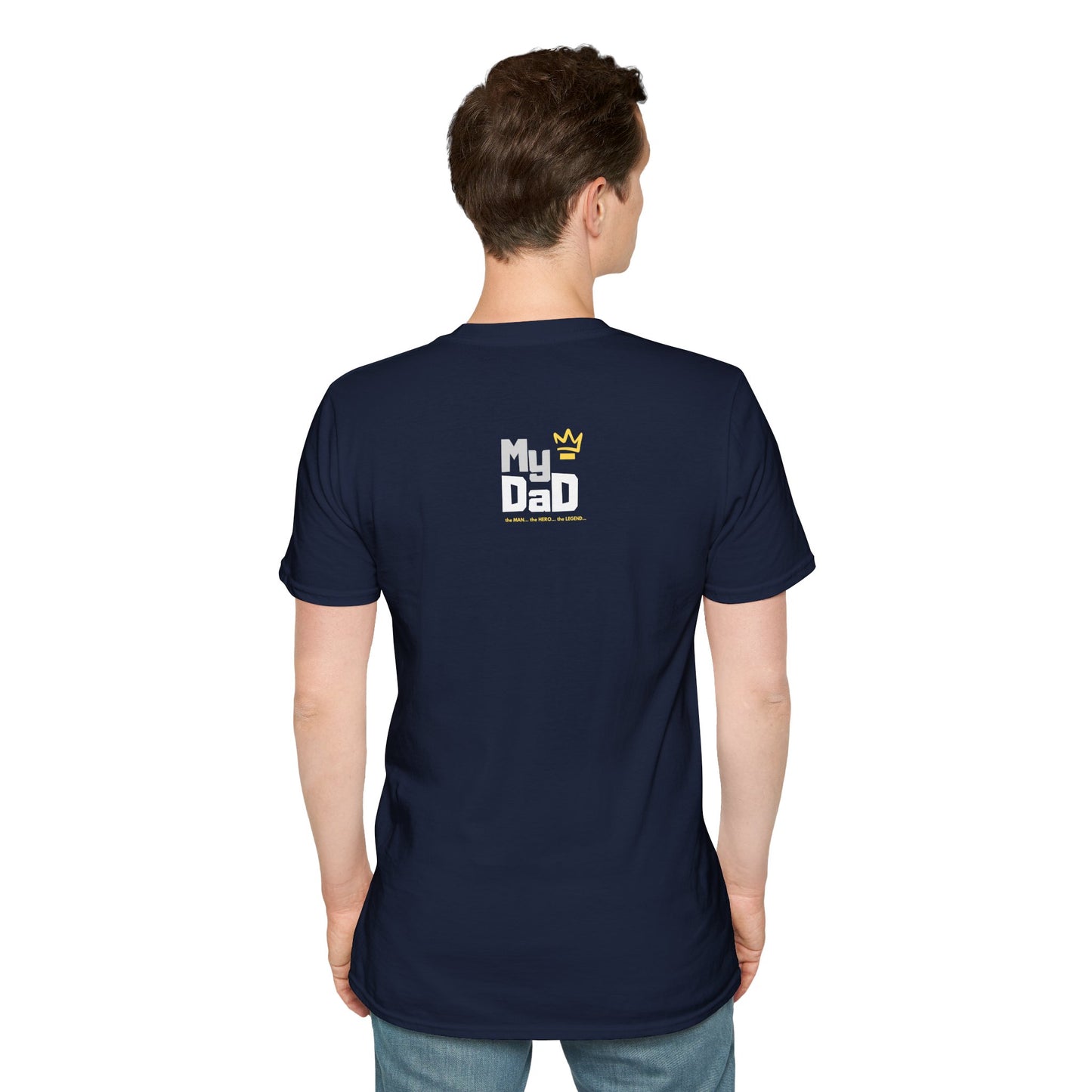 My Hero Unisex Softstyle T-Shirt - Perfect Gift for Dads, Birthdays, and Celebrations