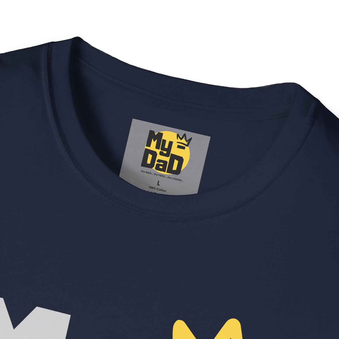 My Hero Unisex Softstyle T-Shirt - Perfect Gift for Dads, Birthdays, and Celebrations