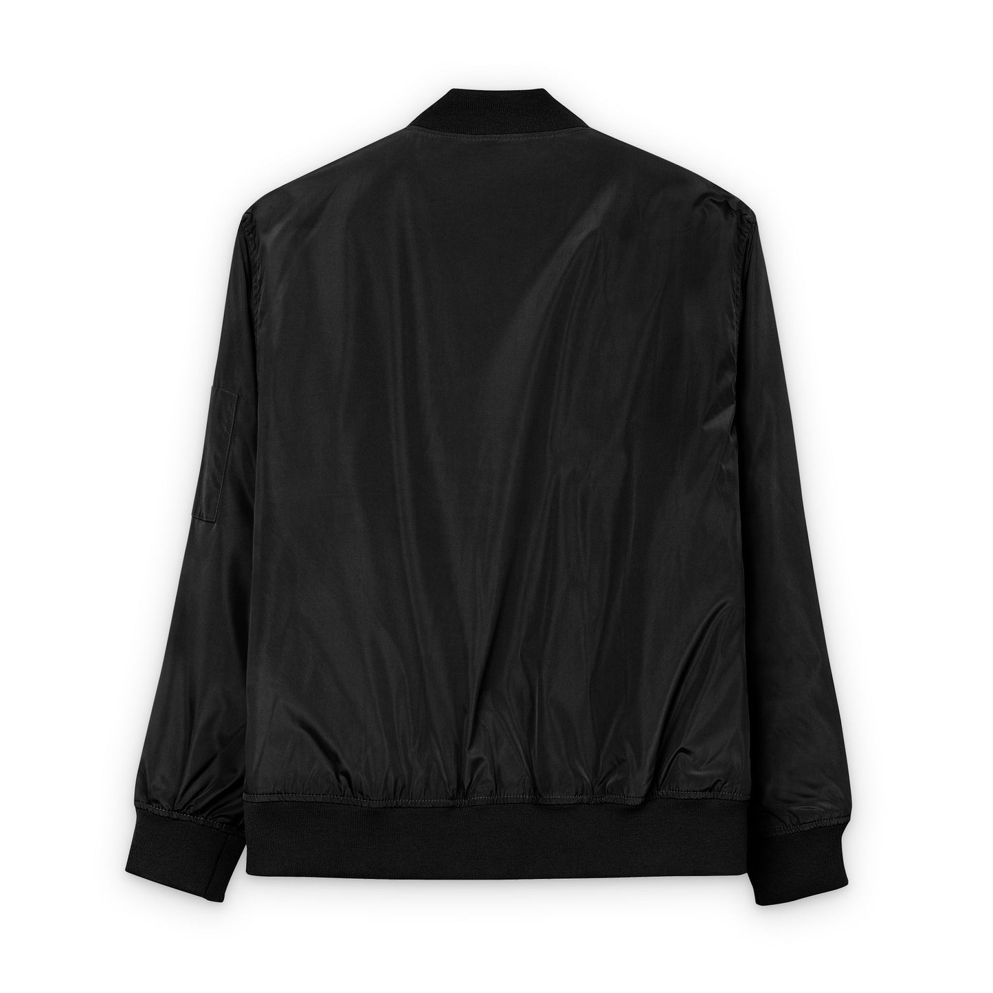 Eco-Friendly Embroidered Bomber Jacket, Sustainable Outerwear, Stylish Gift, Casual Fashion, Unique Jacket for Everyday Wear