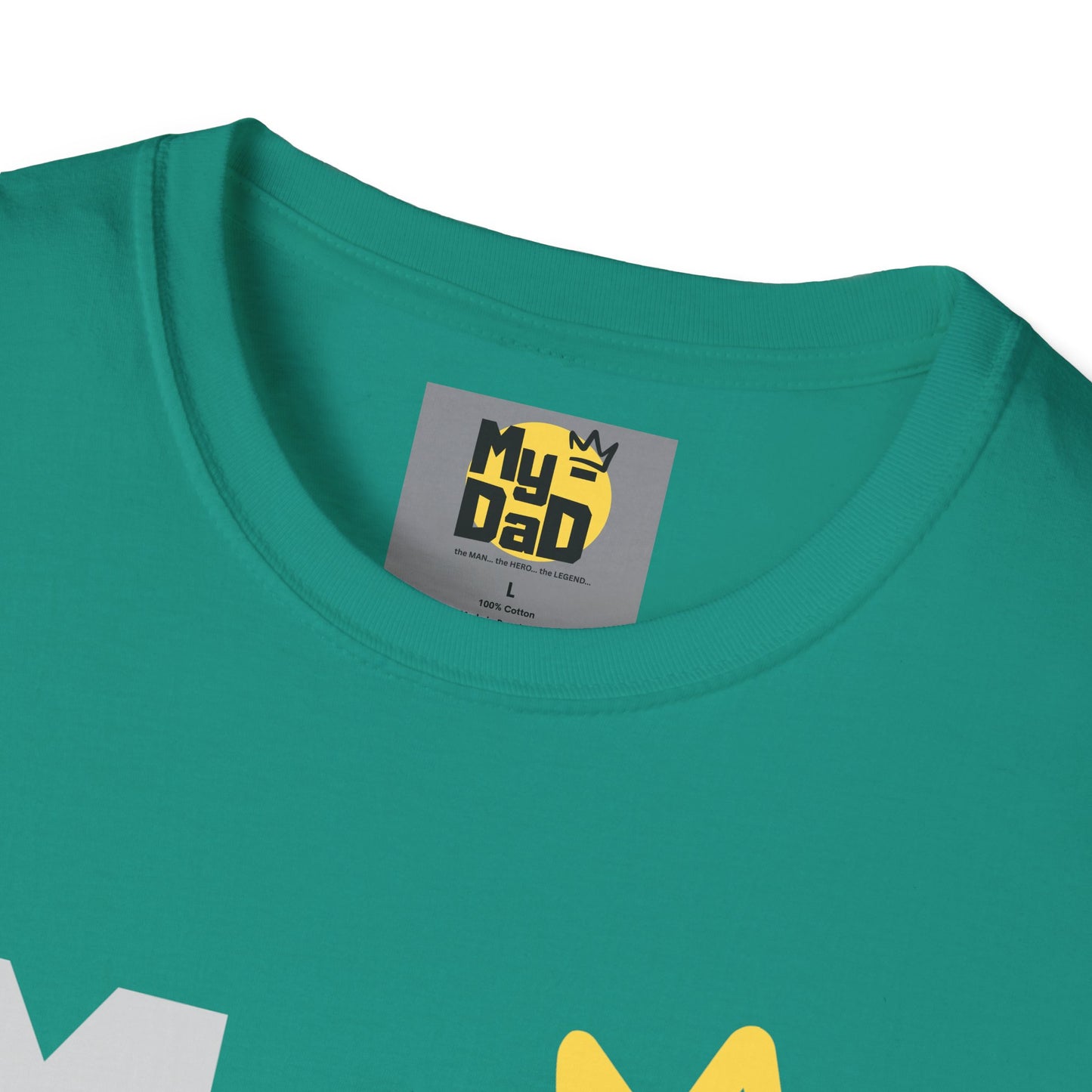 My Hero Unisex Softstyle T-Shirt - Perfect Gift for Dads, Birthdays, and Celebrations