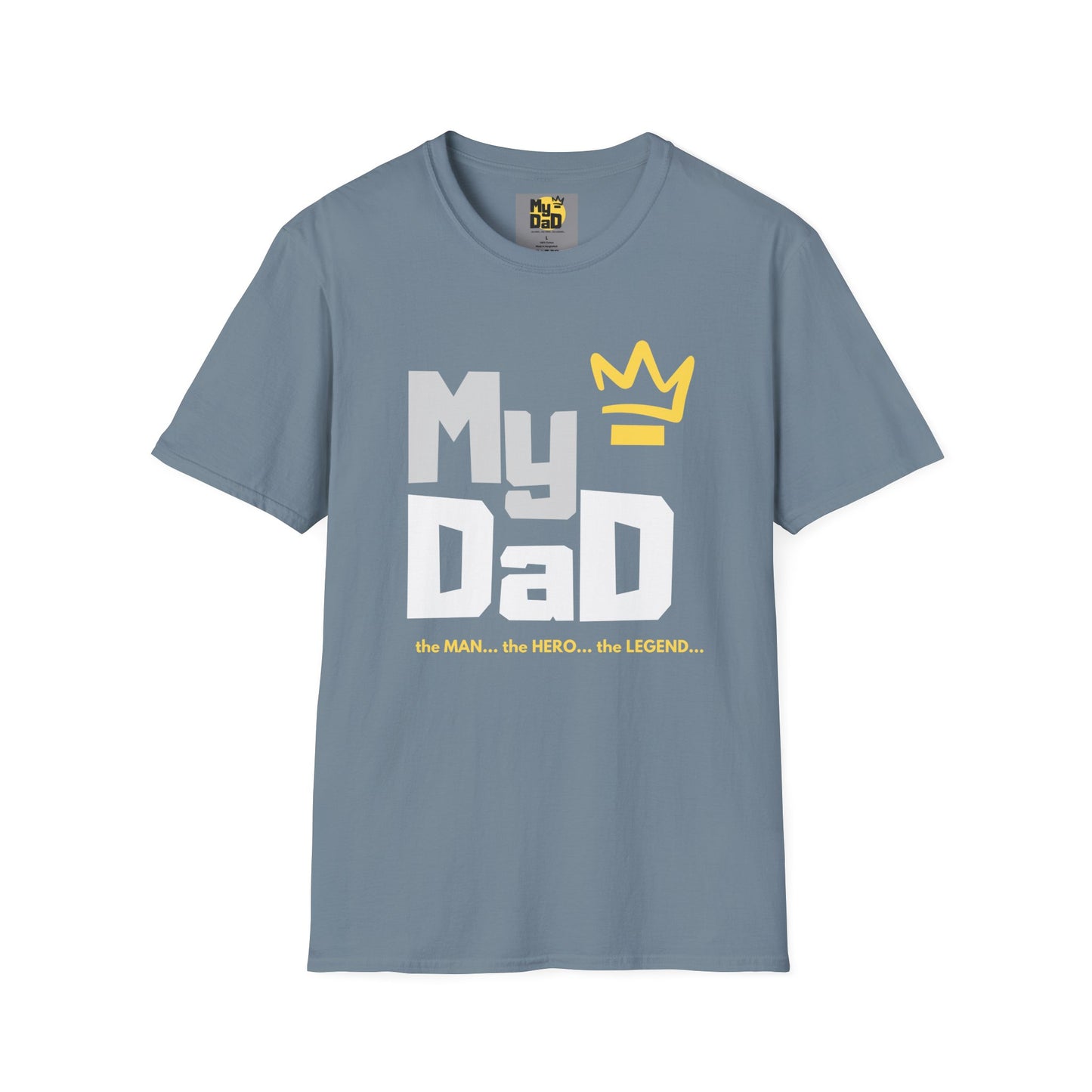 My Hero Unisex Softstyle T-Shirt - Perfect Gift for Dads, Birthdays, and Celebrations