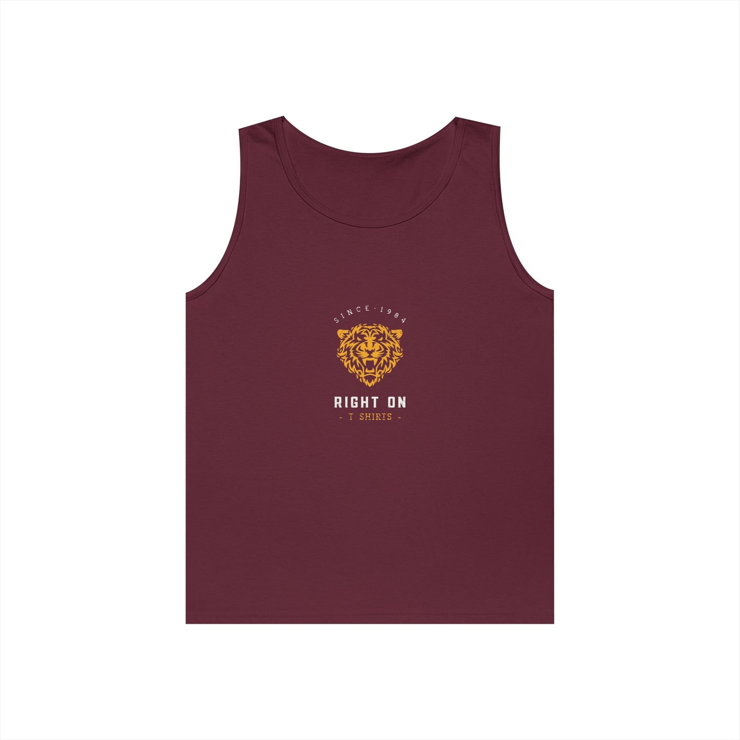 Stylish Tiger Graphic Tank Top for Men & Women, Casual Summer Wear, Gift for Animal Lovers, Cute and Trendy Shirt