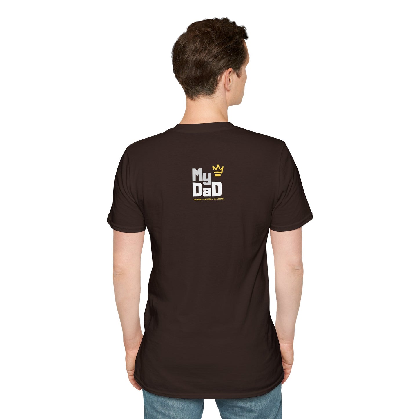 My Hero Unisex Softstyle T-Shirt - Perfect Gift for Dads, Birthdays, and Celebrations