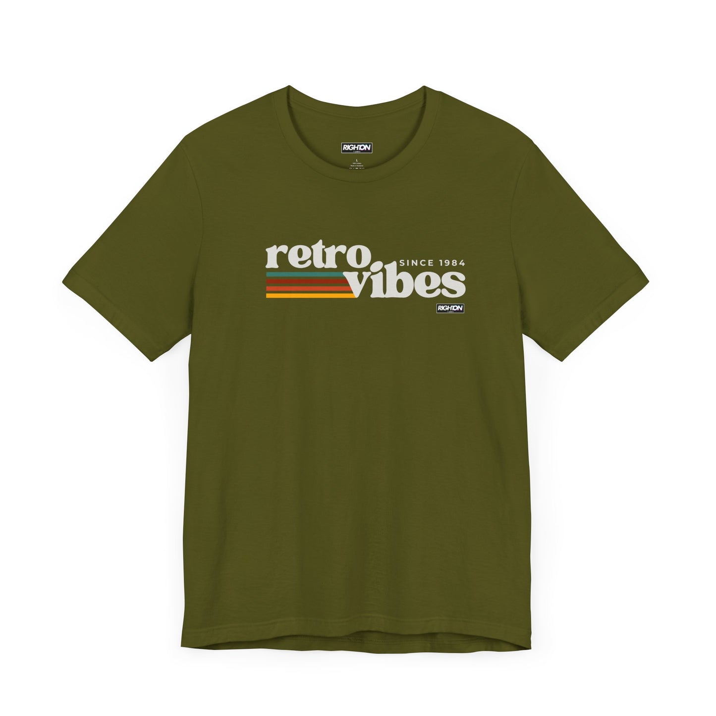 Retro Vibes Unisex Tee, Minimalist T-Shirt for Casual Wear, Perfect for Summer Outings, Music Festivals, and Gifts