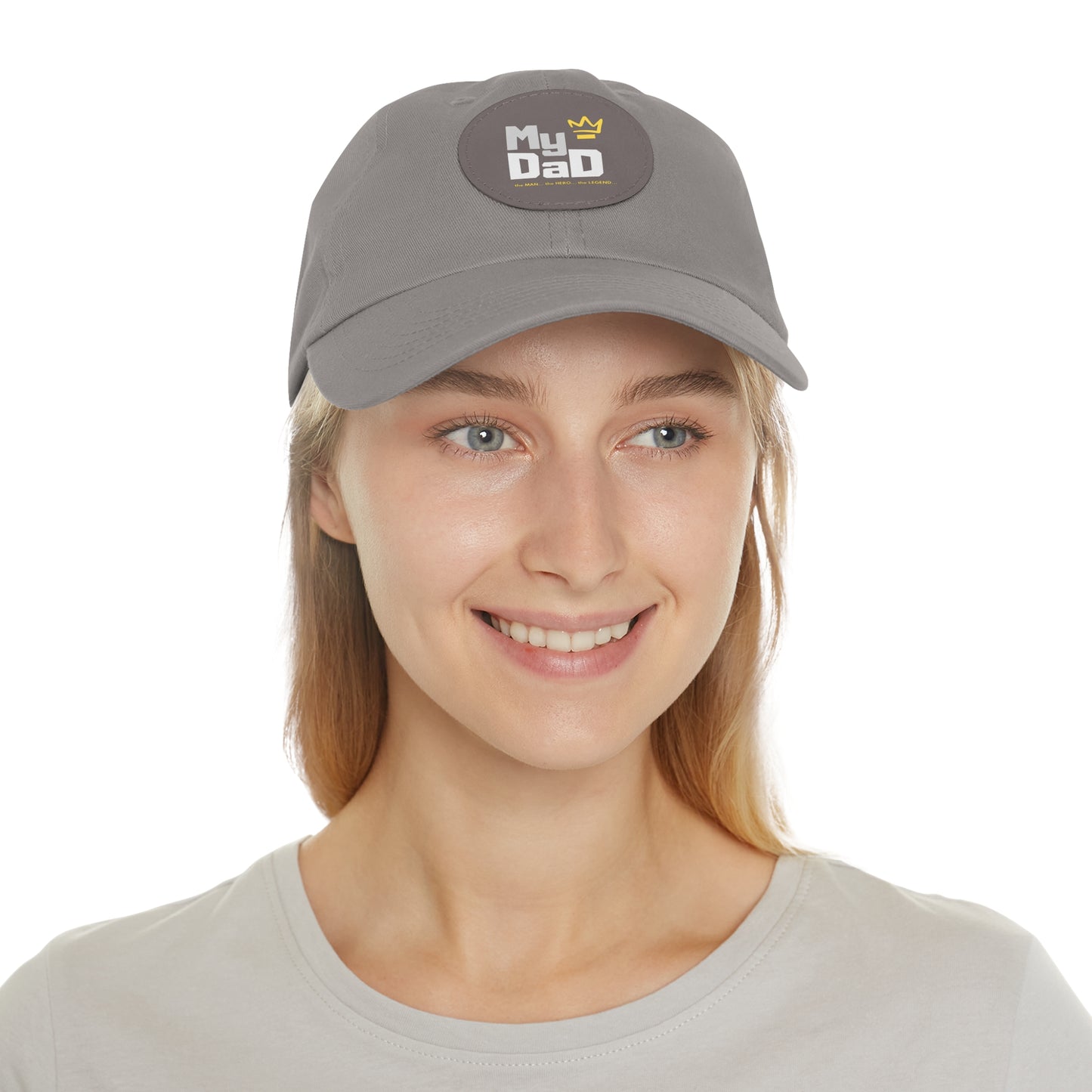 Stylish Dad Hat with Leather Patch - Perfect Gift for Father's Day