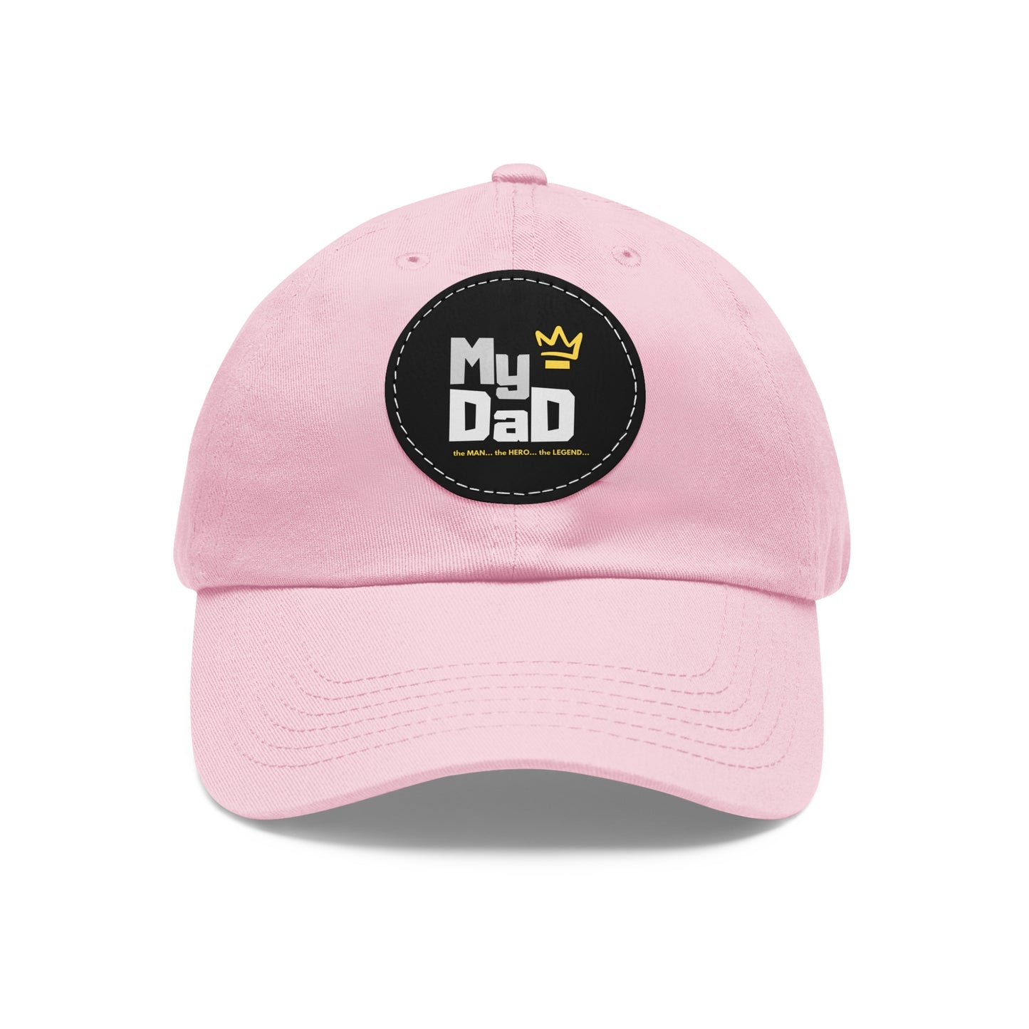 Stylish Dad Hat with Leather Patch - Perfect Gift for Father's Day