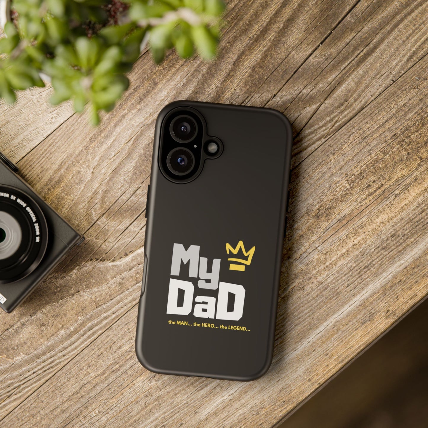 Dad Phone Case - My Dad the Man the Hero the Legend - Tough Cases