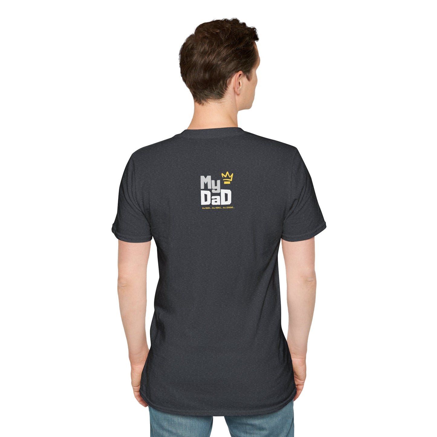 My Hero Unisex Softstyle T-Shirt - Perfect Gift for Dads, Birthdays, and Celebrations