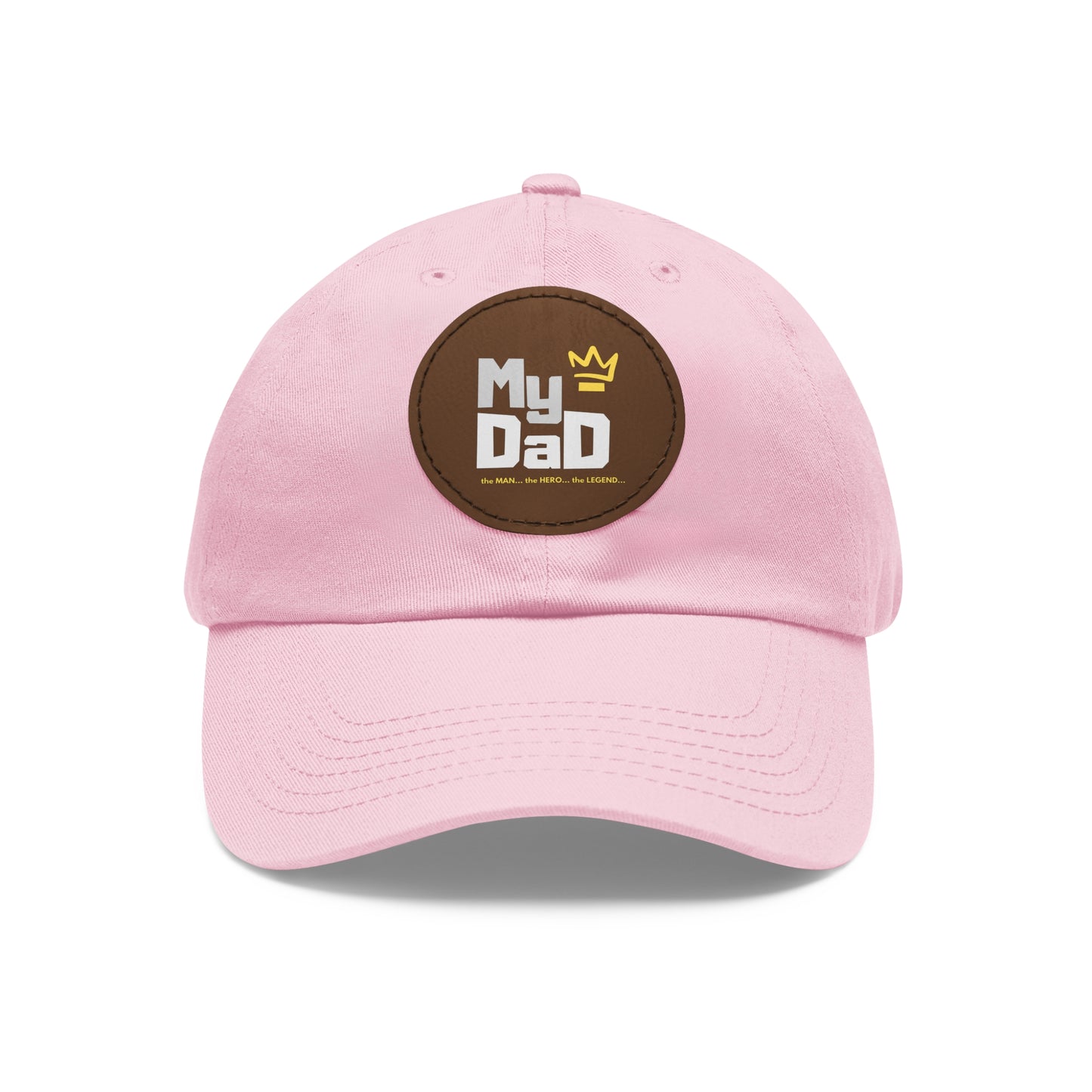 Stylish Dad Hat with Leather Patch - Perfect Gift for Father's Day