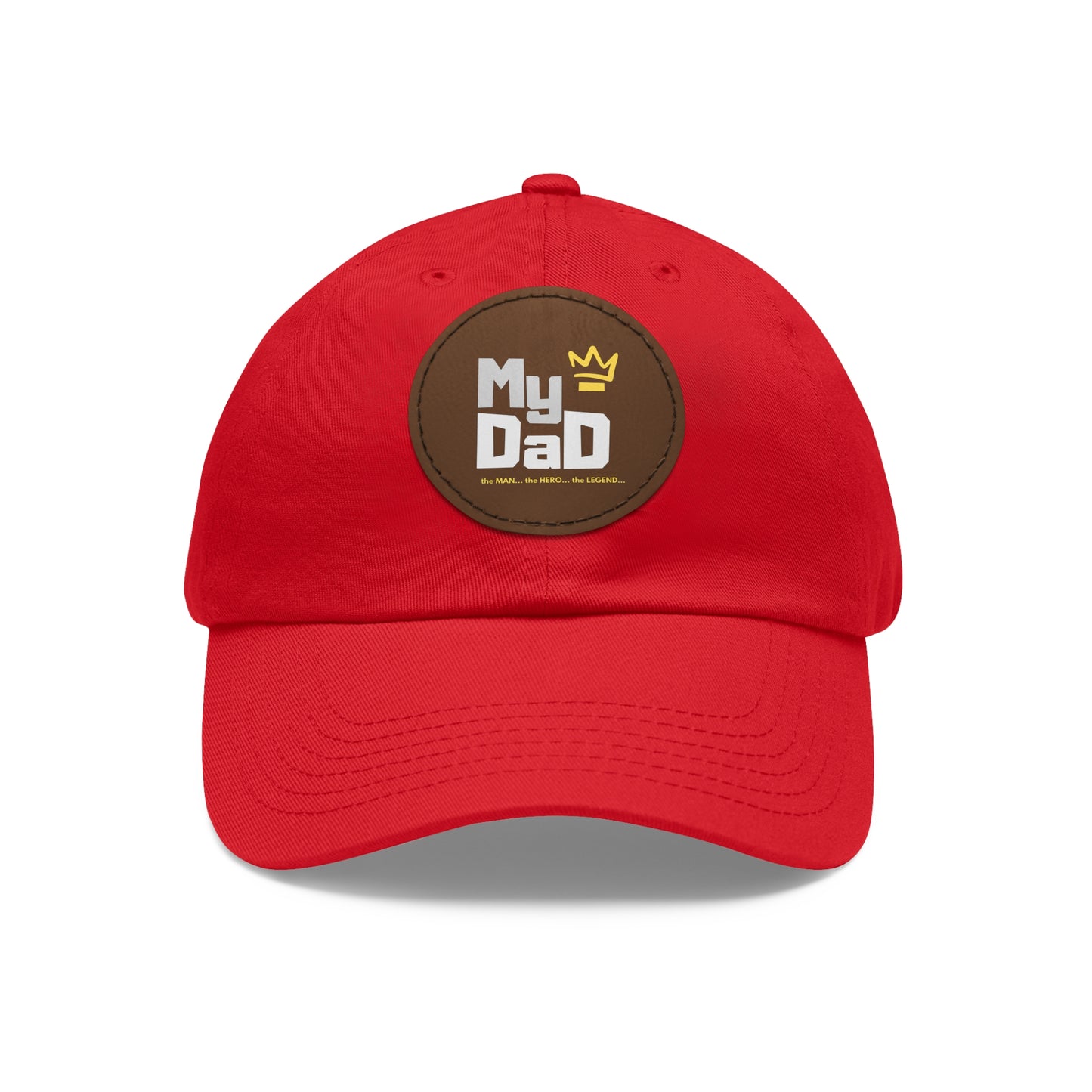 Stylish Dad Hat with Leather Patch - Perfect Gift for Father's Day