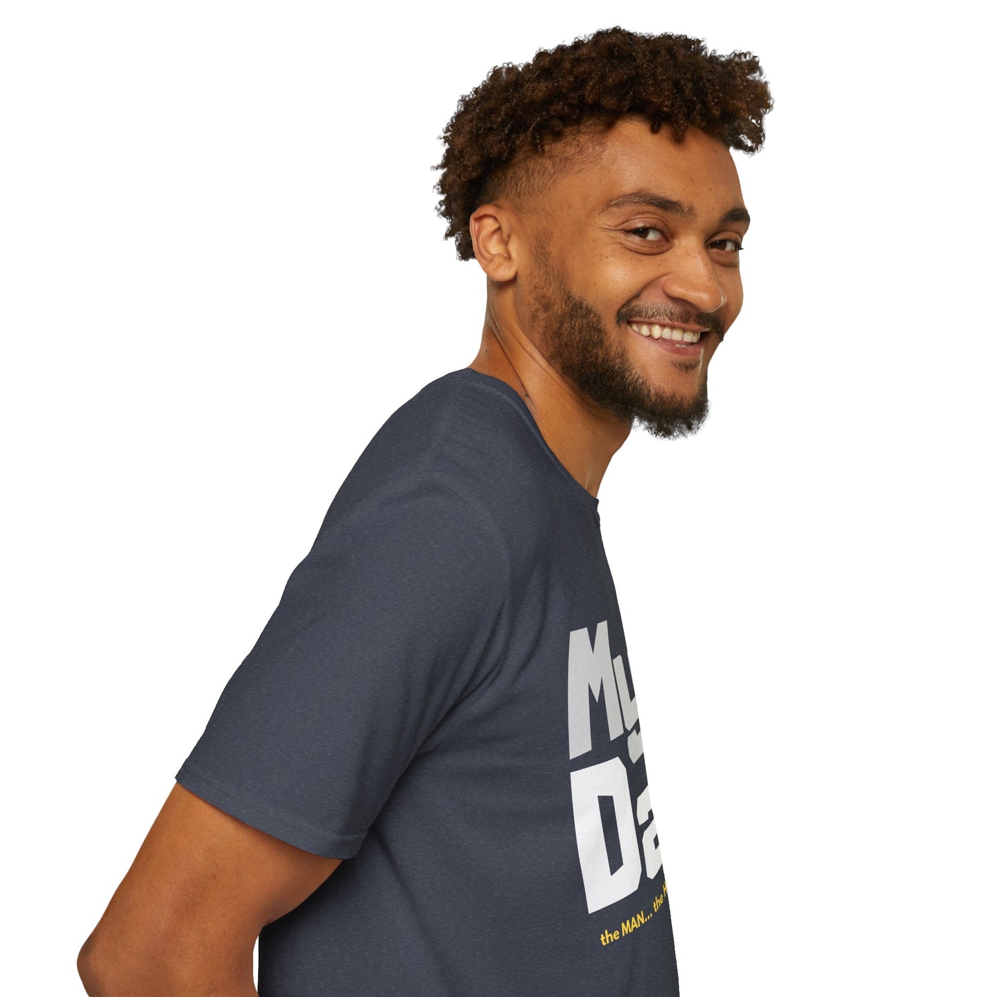 My Hero Unisex Softstyle T-Shirt - Perfect Gift for Dads, Birthdays, and Celebrations