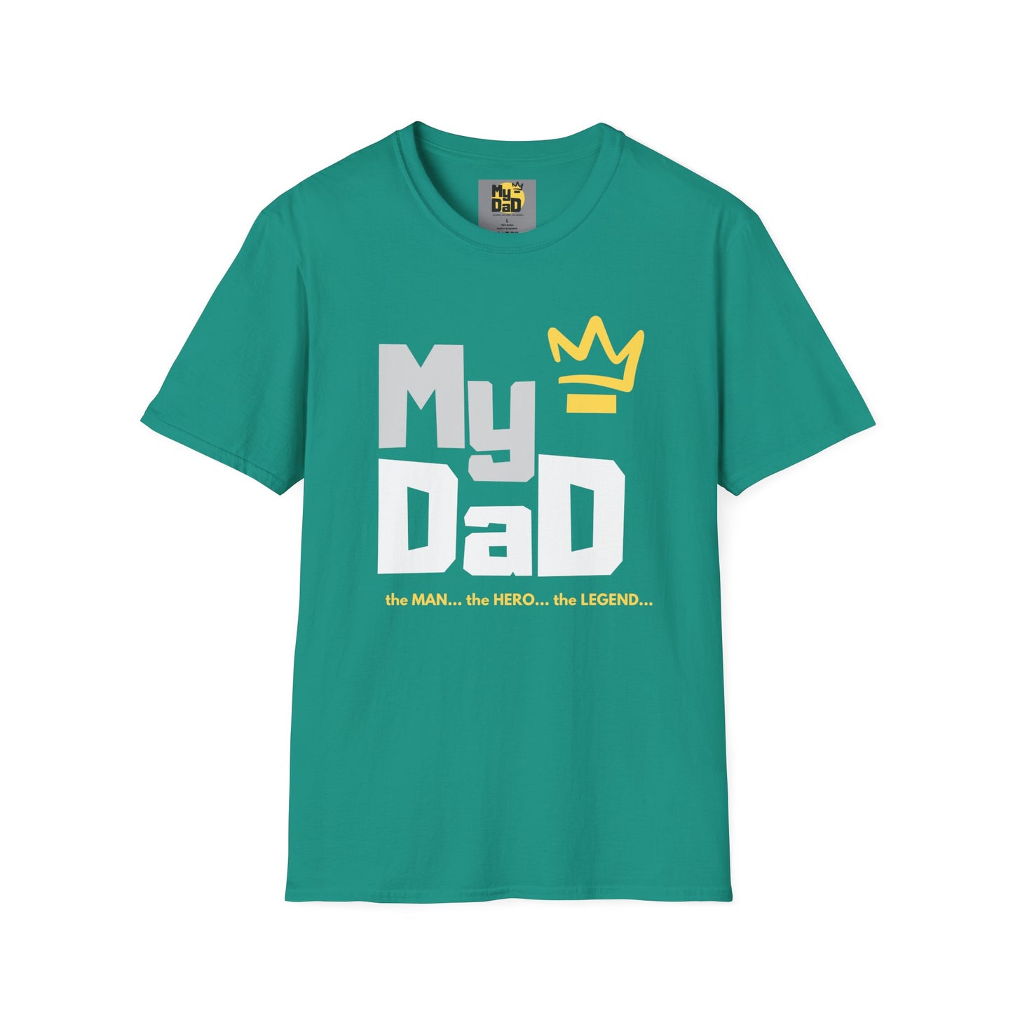 My Hero Unisex Softstyle T-Shirt - Perfect Gift for Dads, Birthdays, and Celebrations