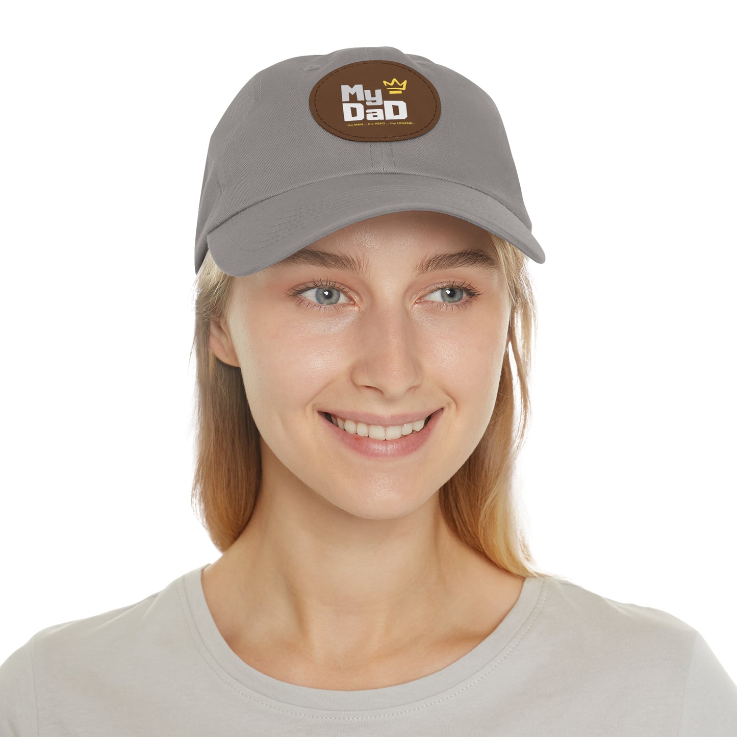 Stylish Dad Hat with Leather Patch - Perfect Gift for Father's Day