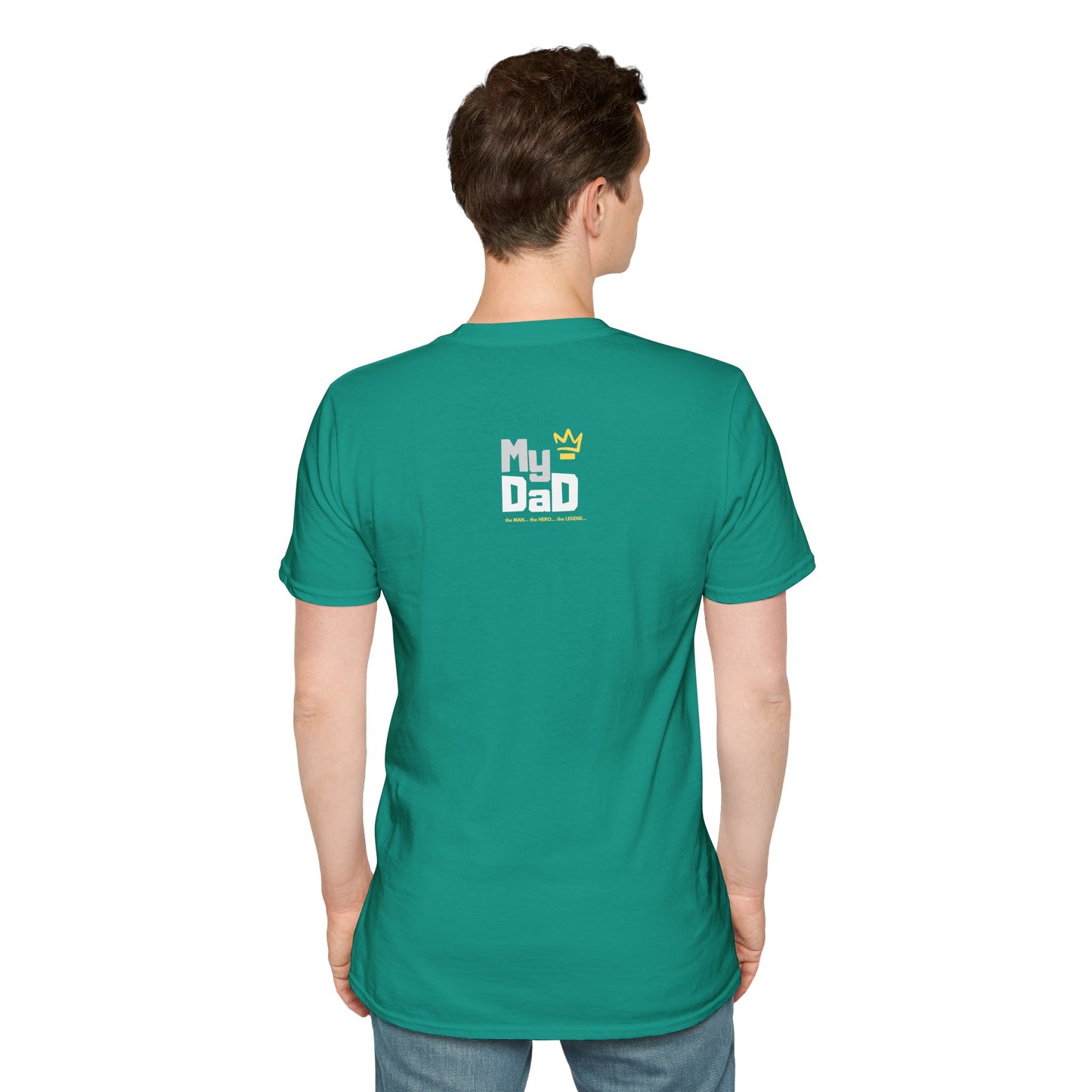 My Hero Unisex Softstyle T-Shirt - Perfect Gift for Dads, Birthdays, and Celebrations