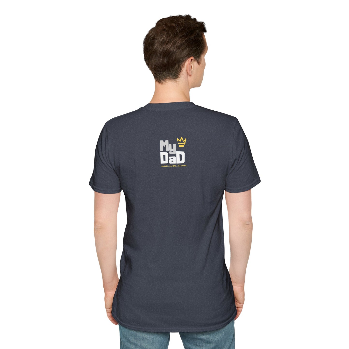 My Hero Unisex Softstyle T-Shirt - Perfect Gift for Dads, Birthdays, and Celebrations