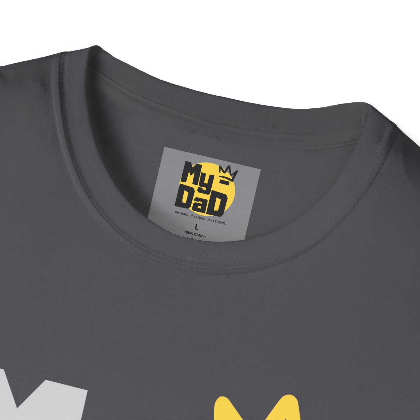 My Hero Unisex Softstyle T-Shirt - Perfect Gift for Dads, Birthdays, and Celebrations