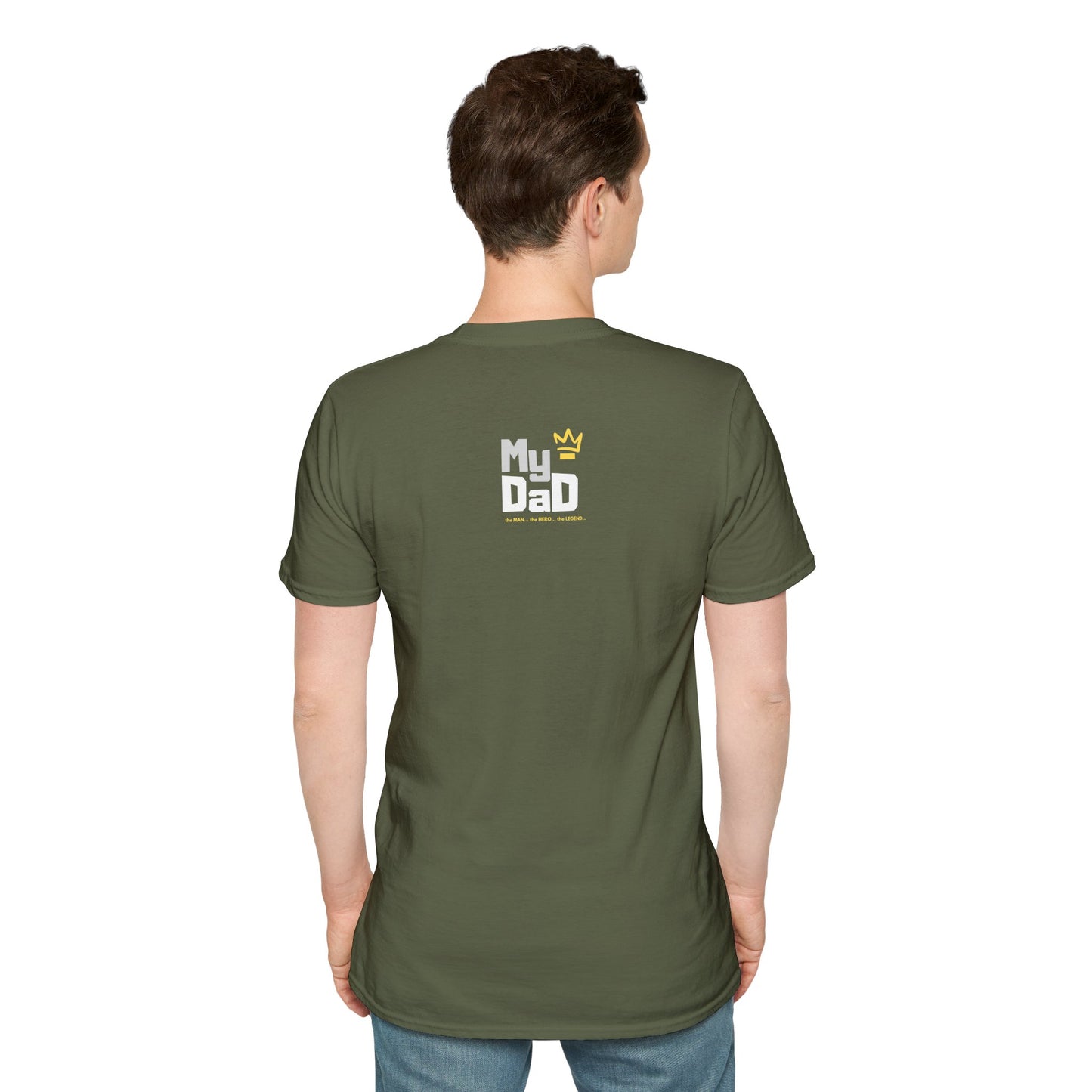 My Hero Unisex Softstyle T-Shirt - Perfect Gift for Dads, Birthdays, and Celebrations