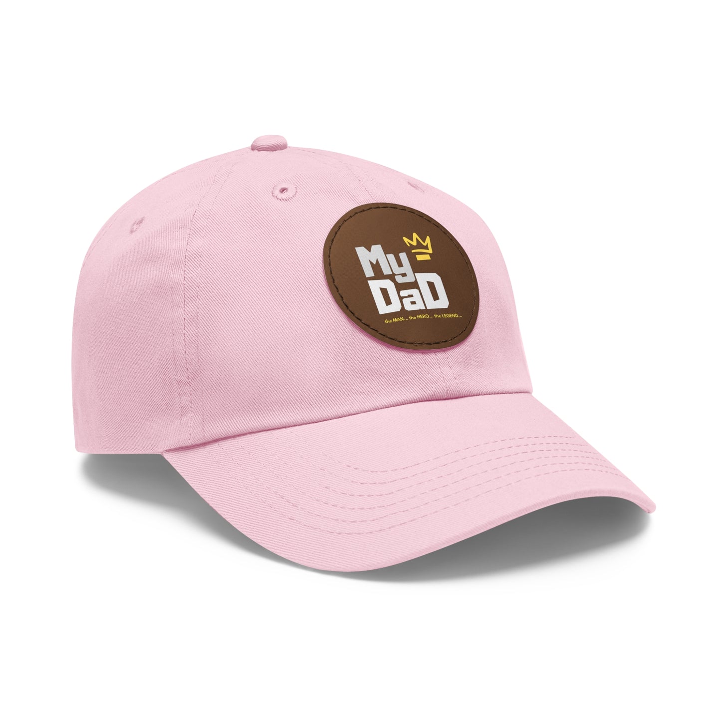 Stylish Dad Hat with Leather Patch - Perfect Gift for Father's Day