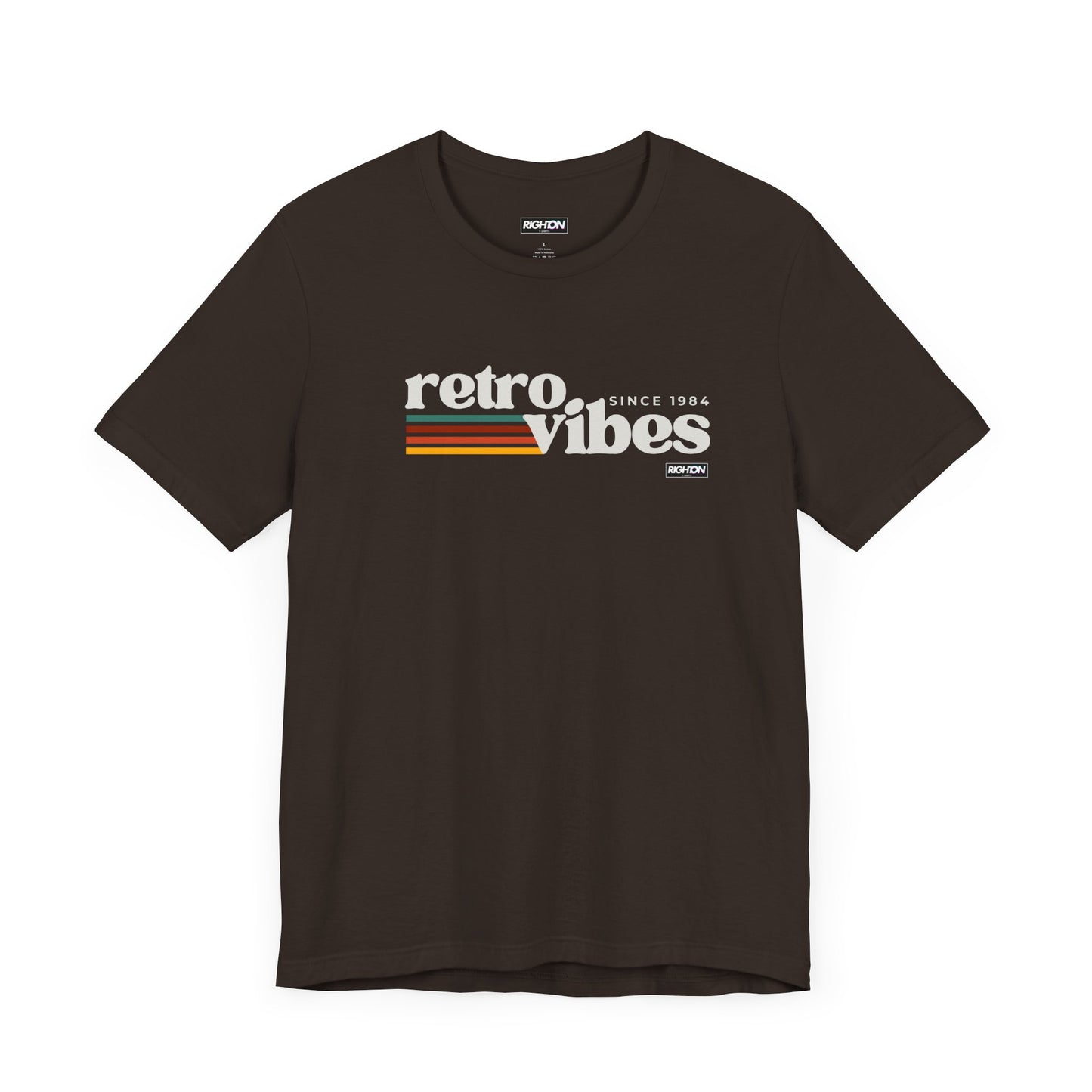 Retro Vibes Unisex Tee, Minimalist T-Shirt for Casual Wear, Perfect for Summer Outings, Music Festivals, and Gifts