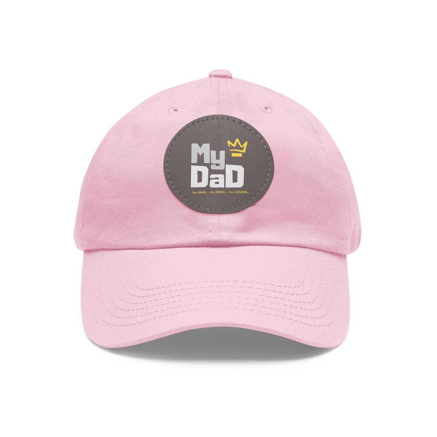 Stylish Dad Hat with Leather Patch - Perfect Gift for Father's Day