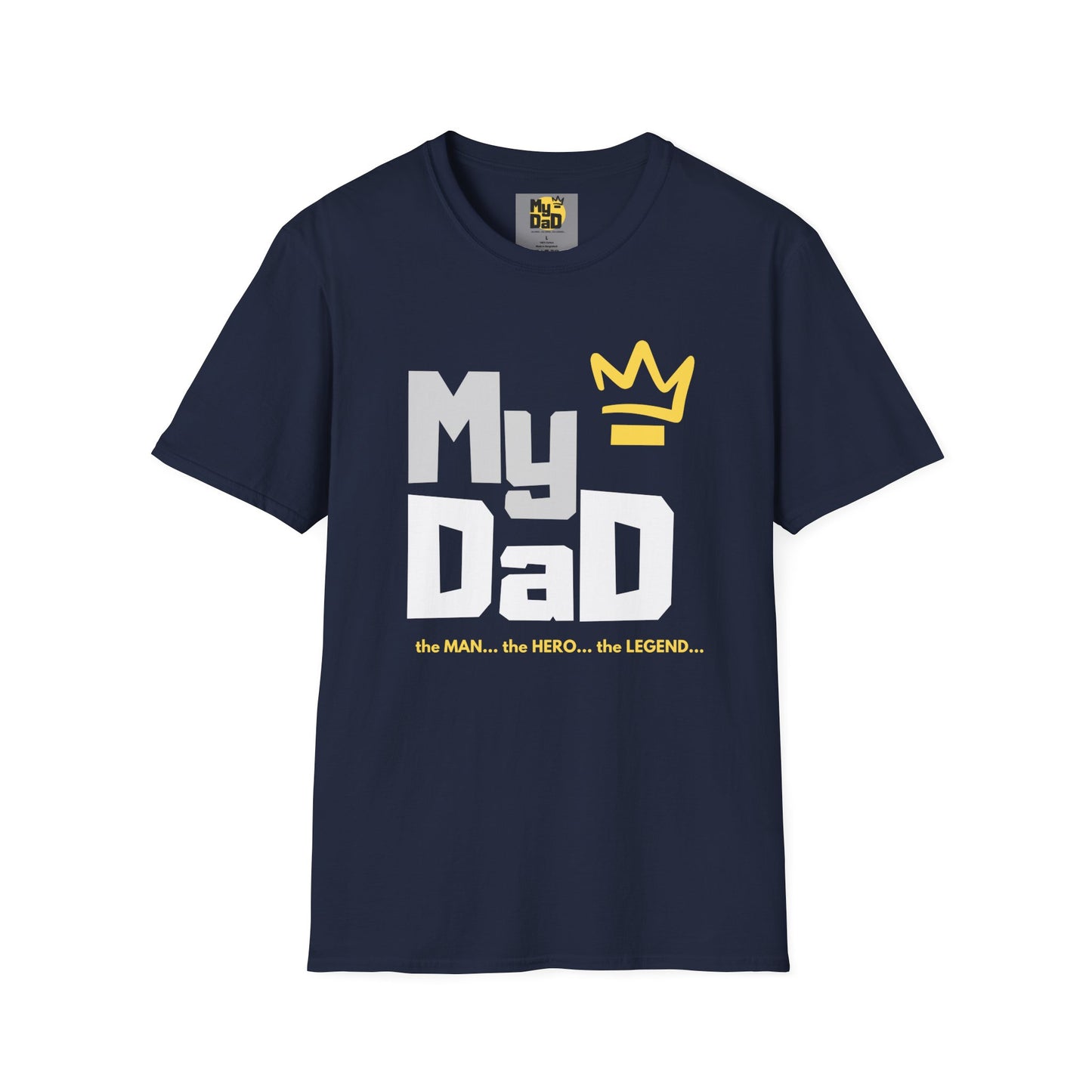 My Hero Unisex Softstyle T-Shirt - Perfect Gift for Dads, Birthdays, and Celebrations