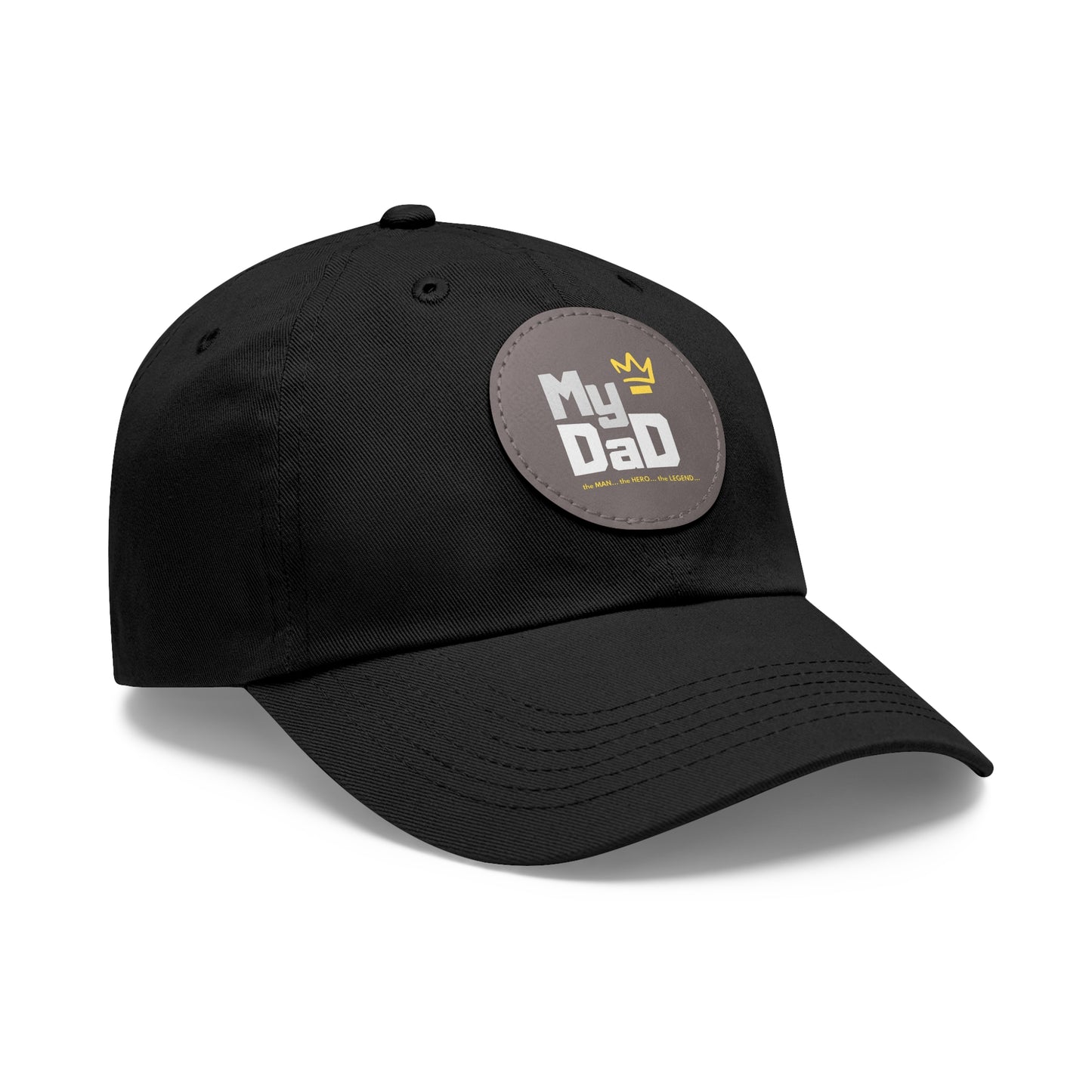Stylish Dad Hat with Leather Patch - Perfect Gift for Father's Day