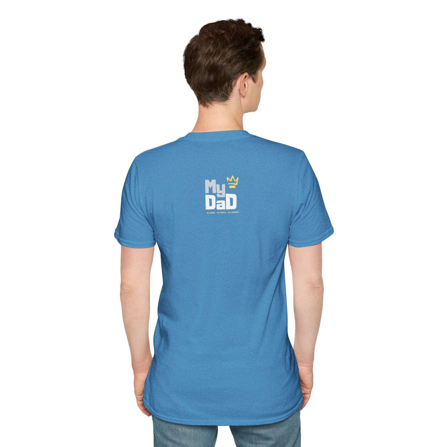 My Hero Unisex Softstyle T-Shirt - Perfect Gift for Dads, Birthdays, and Celebrations