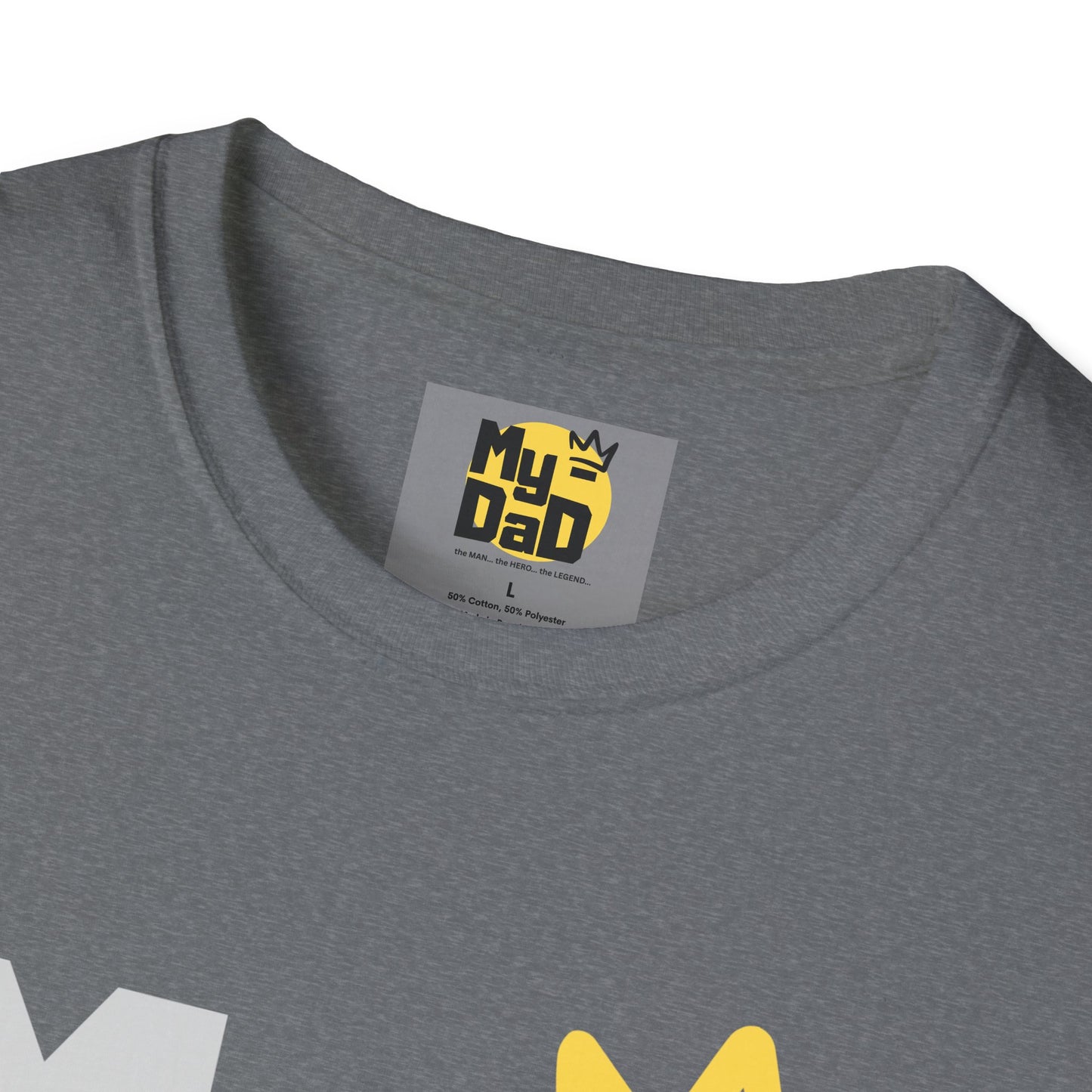 My Hero Unisex Softstyle T-Shirt - Perfect Gift for Dads, Birthdays, and Celebrations