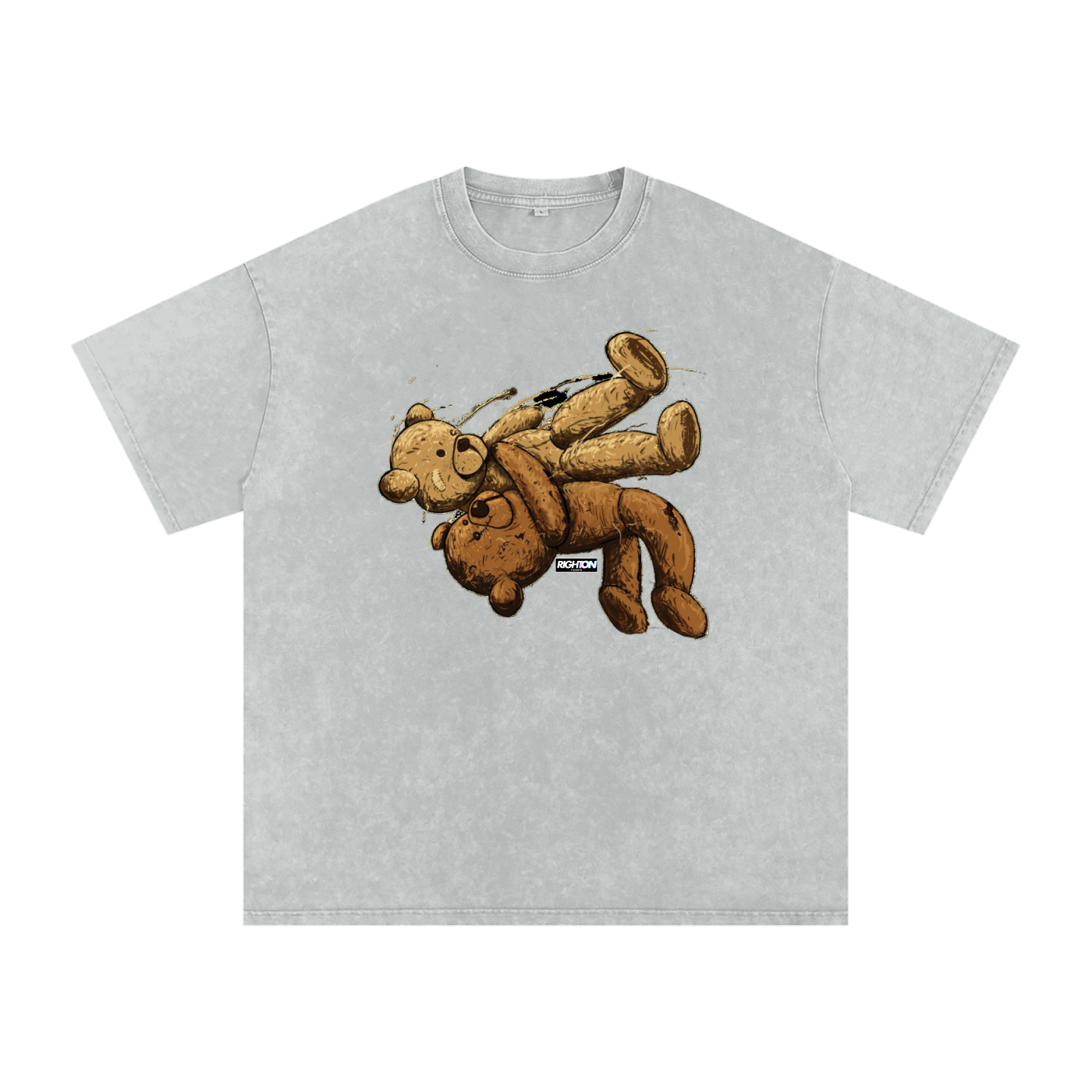 Acid Wash Oversize T-Shirt - 250 GSM