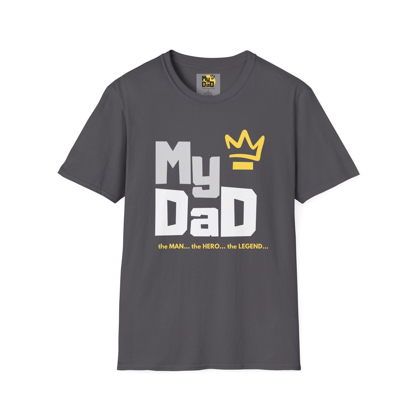 My Hero Unisex Softstyle T-Shirt - Perfect Gift for Dads, Birthdays, and Celebrations