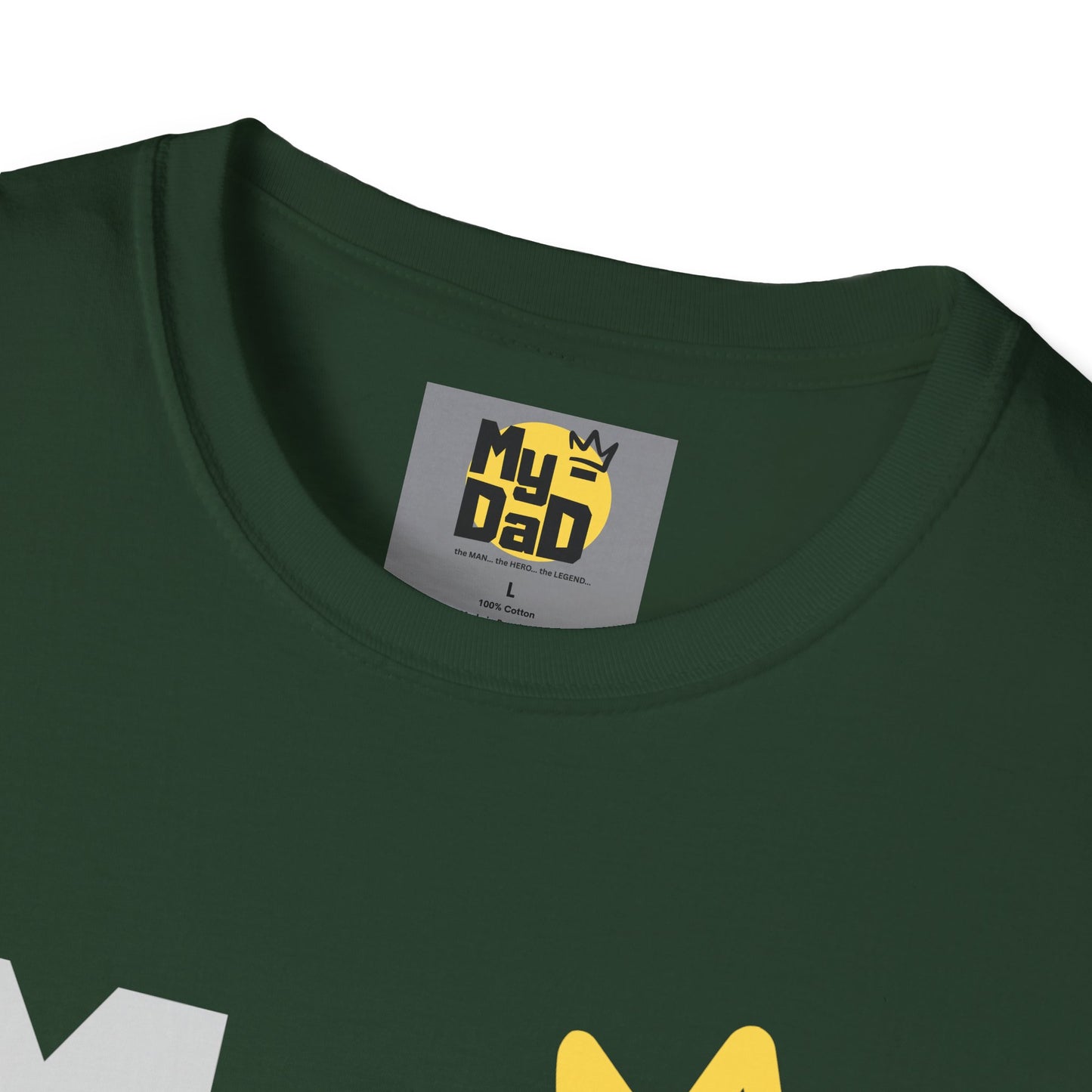 My Hero Unisex Softstyle T-Shirt - Perfect Gift for Dads, Birthdays, and Celebrations