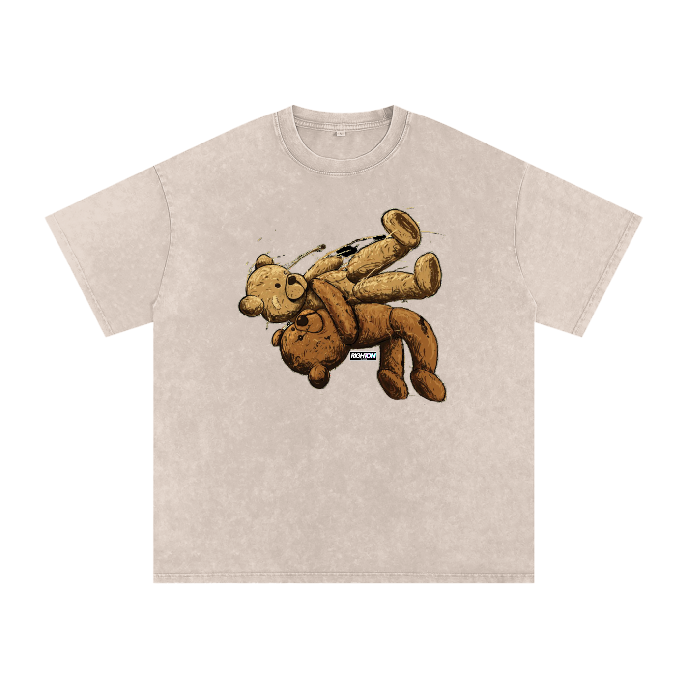 Acid Wash Oversize T-Shirt - 250 GSM