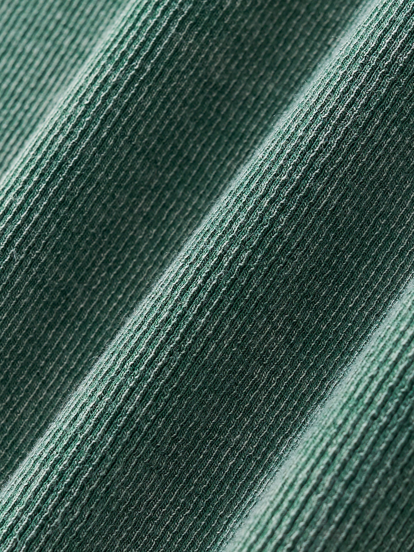 Vintaged-Wash Bodycon Cotton T-Shirt